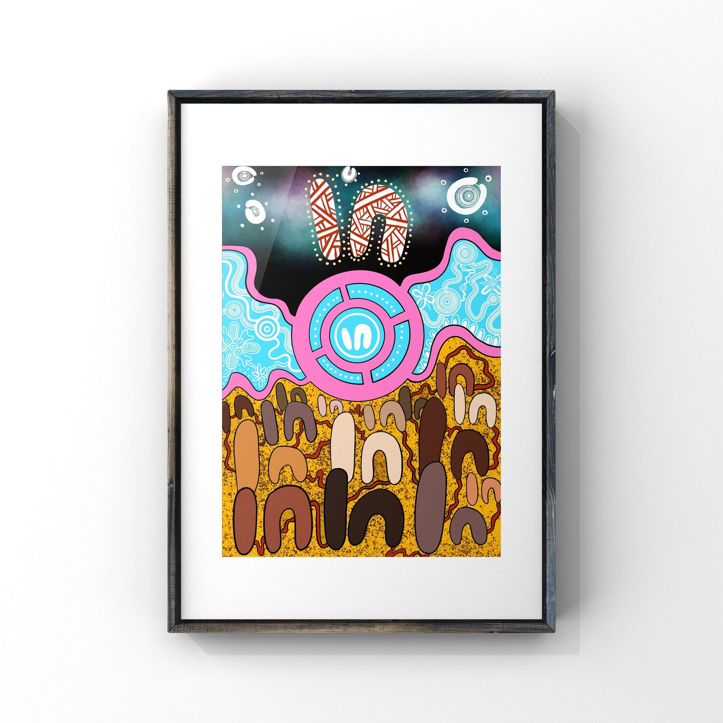 Aboriginal Art | Spirit of Woman | Art Print