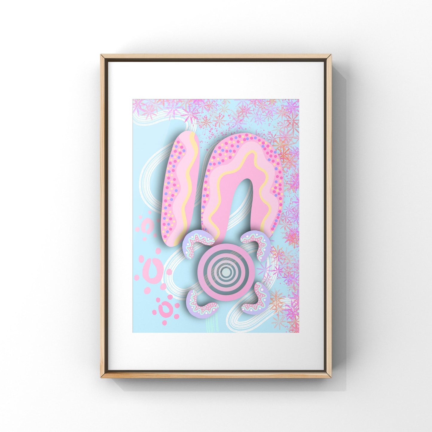 Aboriginal Art | Little Woman | Art Print