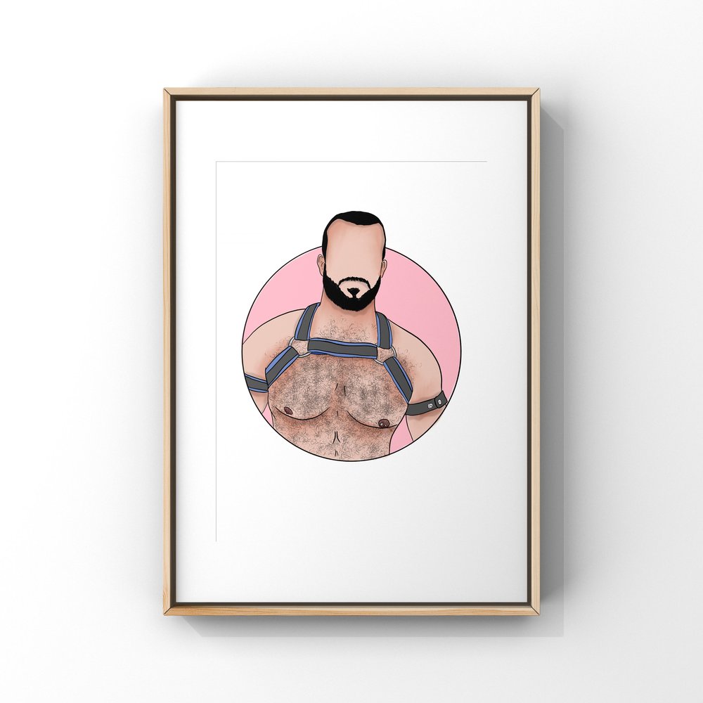 LGBTQIA+ Art | Dean | Art Print
