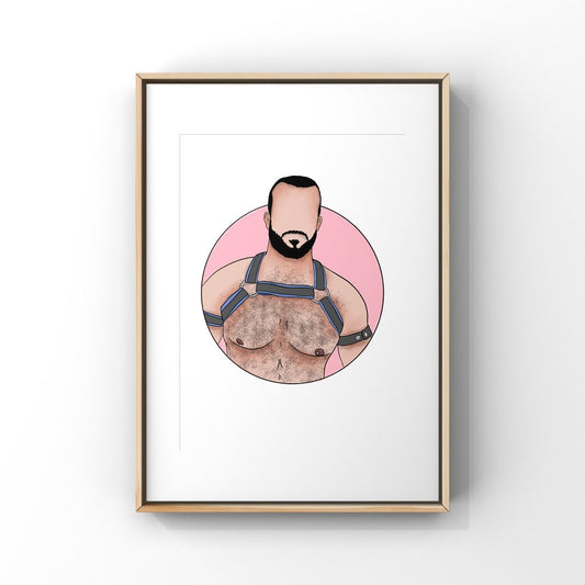 LGBTQIA+ Art | Dean | Art Print