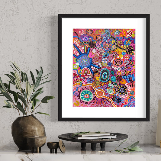 Aboriginal Art | Loving Me Again | One-of-a-Kind Original Painting