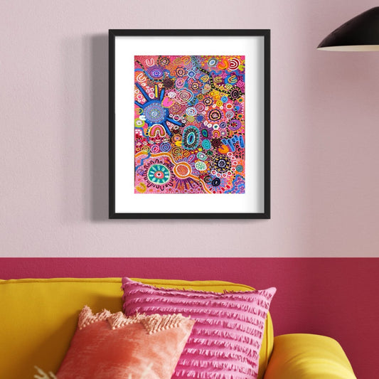 Aboriginal Art | Loving Me Again | One-of-a-Kind Original Painting