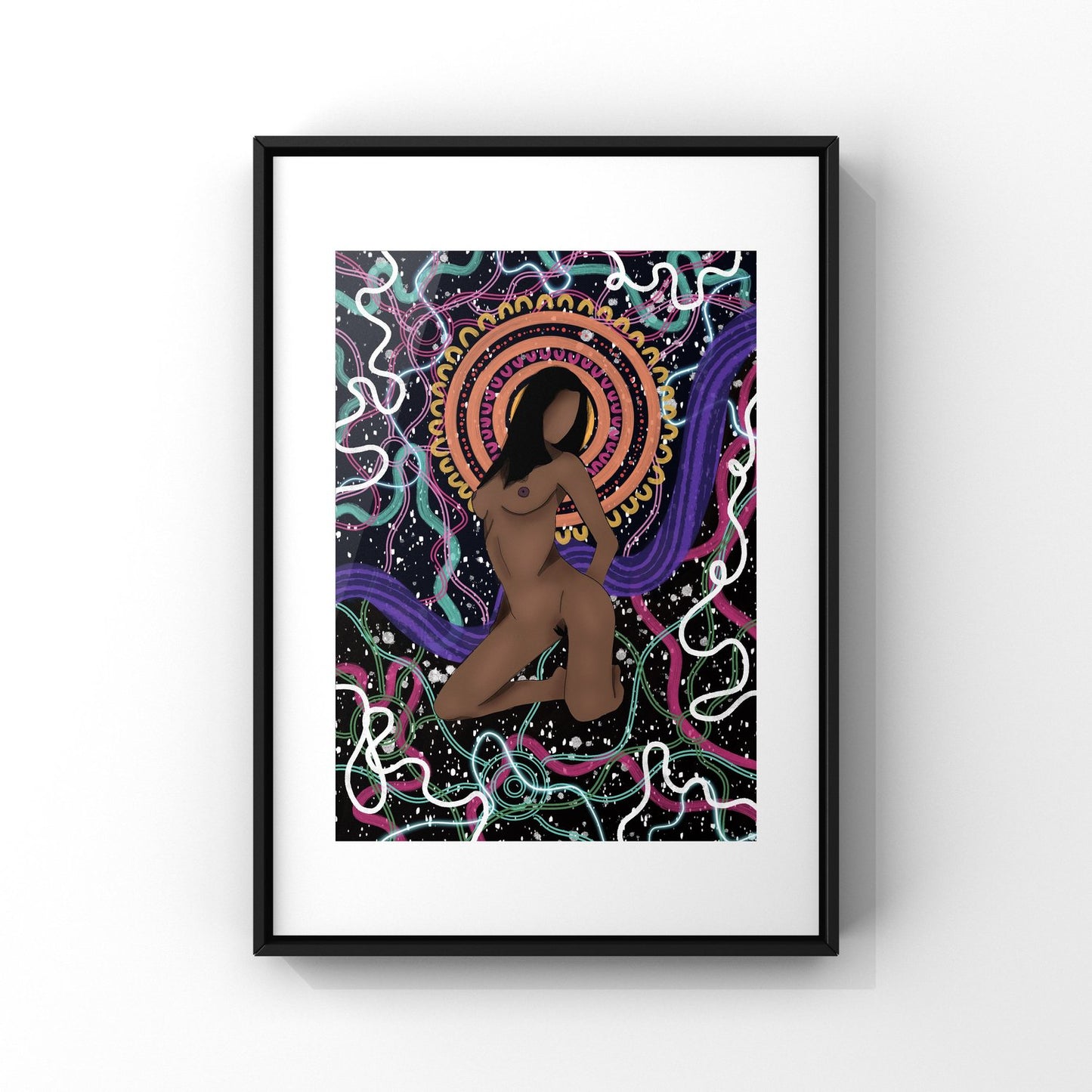 Aboriginal Art | Orange Eingana | Limited Release