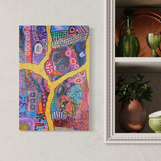 Aboriginal Art | Masculine Spirit | One-of-a-Kind Original Painting