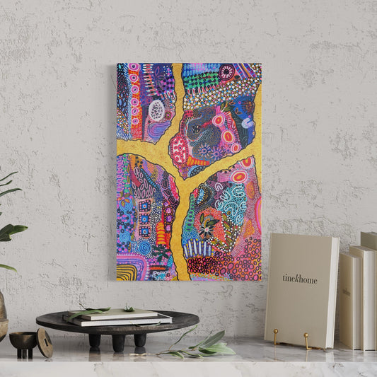 Aboriginal Art | Masculine Spirit | One-of-a-Kind Original Painting