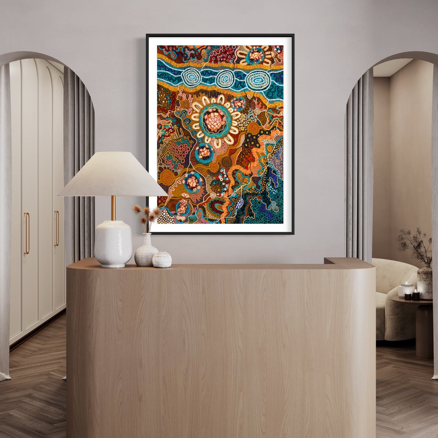 Aboriginal Art | Newcastle Harbour | Limited Release