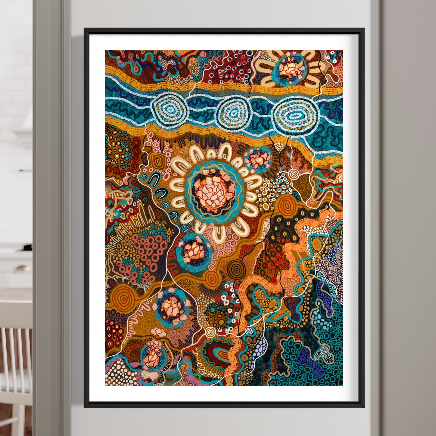 Aboriginal Art | Newcastle Harbour | Limited Release