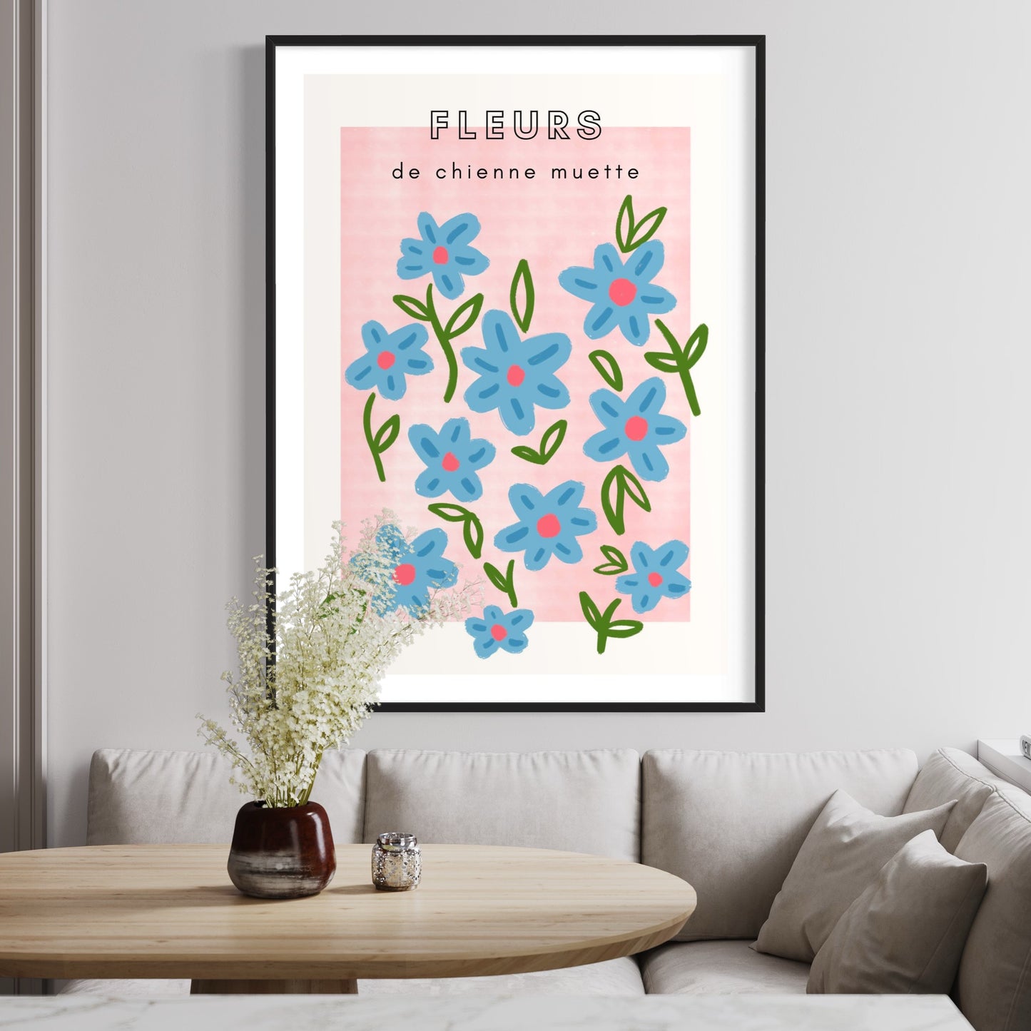 Flower Art | Fleurs de Chienne Muette | Art Print