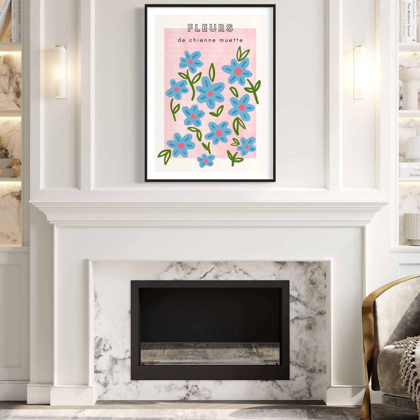 Flower Art | Fleurs de Chienne Muette | Art Print