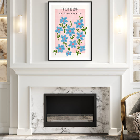 Flower Art | Fleurs de Chienne Muette | Art Print
