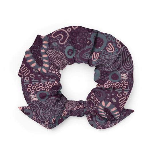 Aboriginal Art | Feminine Energy: Night Edition | Scrunchie