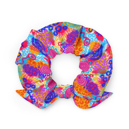 Aboriginal Art | Technicolour | Scrunchie