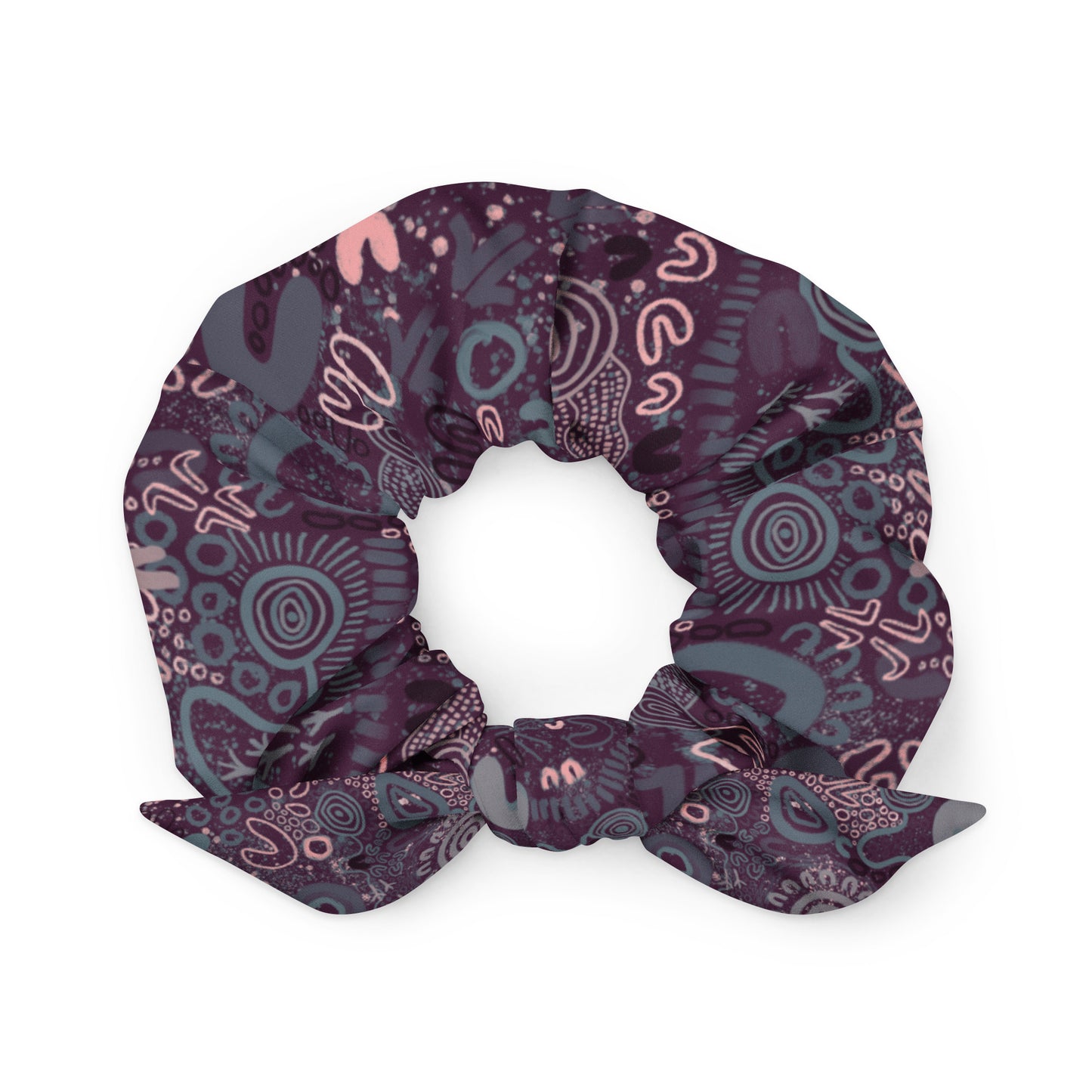 Aboriginal Art | Feminine Energy: Night Edition | Scrunchie