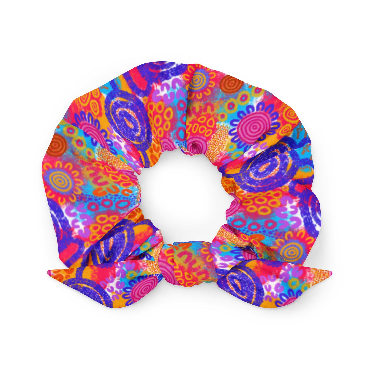 Aboriginal Art | Technicolour | Scrunchie