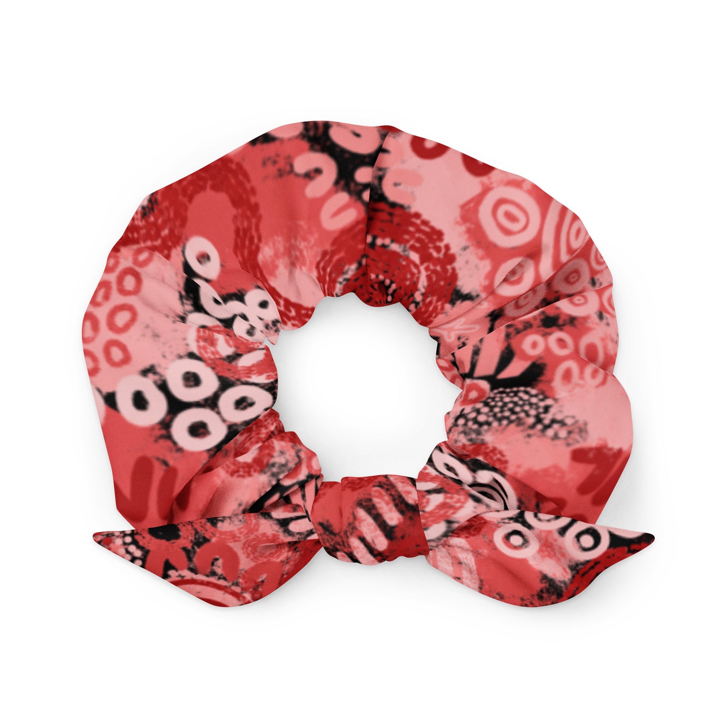 Aboriginal Art | Red Ochre | Scrunchie