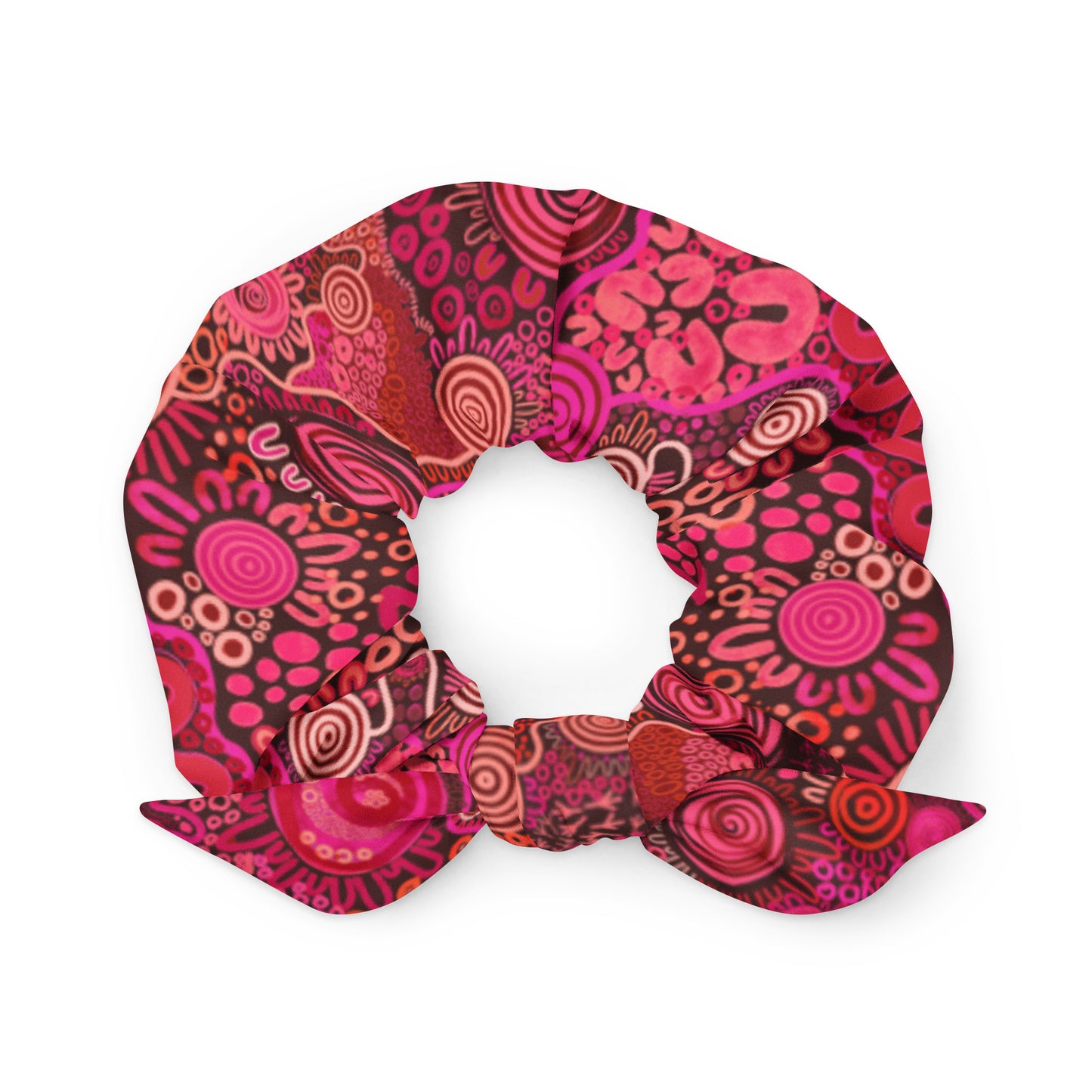Aboriginal Art | Walking With Friends | Scrunchie