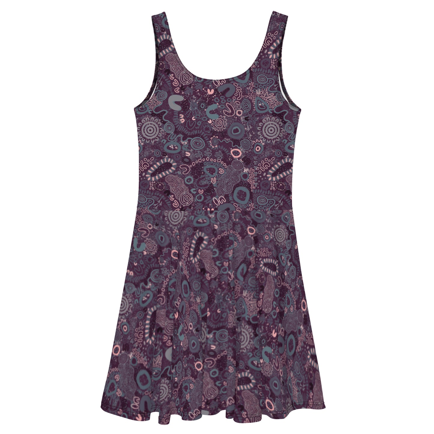Aboriginal Art | Feminine Energy: Night Edition | Skater Dress