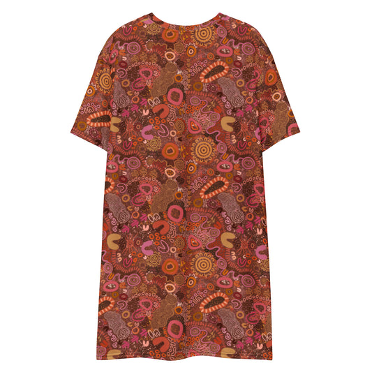 Aboriginal Art | Dream | T-shirt Dress