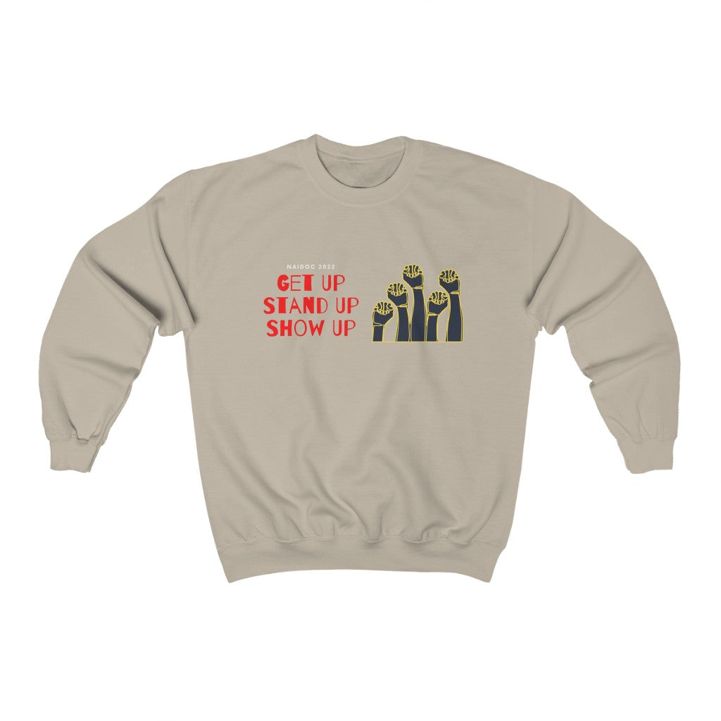 Aboriginal Art | NAIDOC 2022 | Unisex Heavy Blend™ Crewneck Sweatshirt