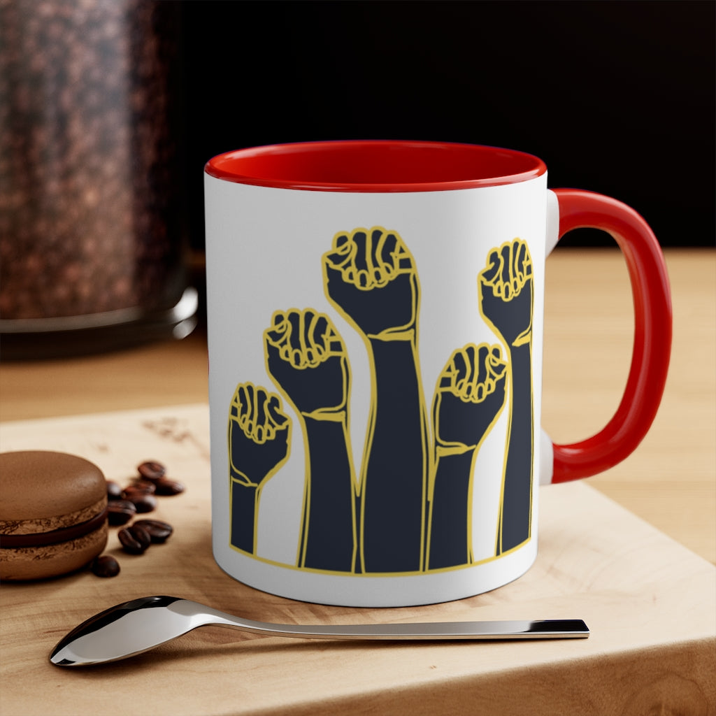 Aboriginal Art | NAIDOC 2022 Get Up, Stand Up, Show Up | Ceramic 11oz Mug