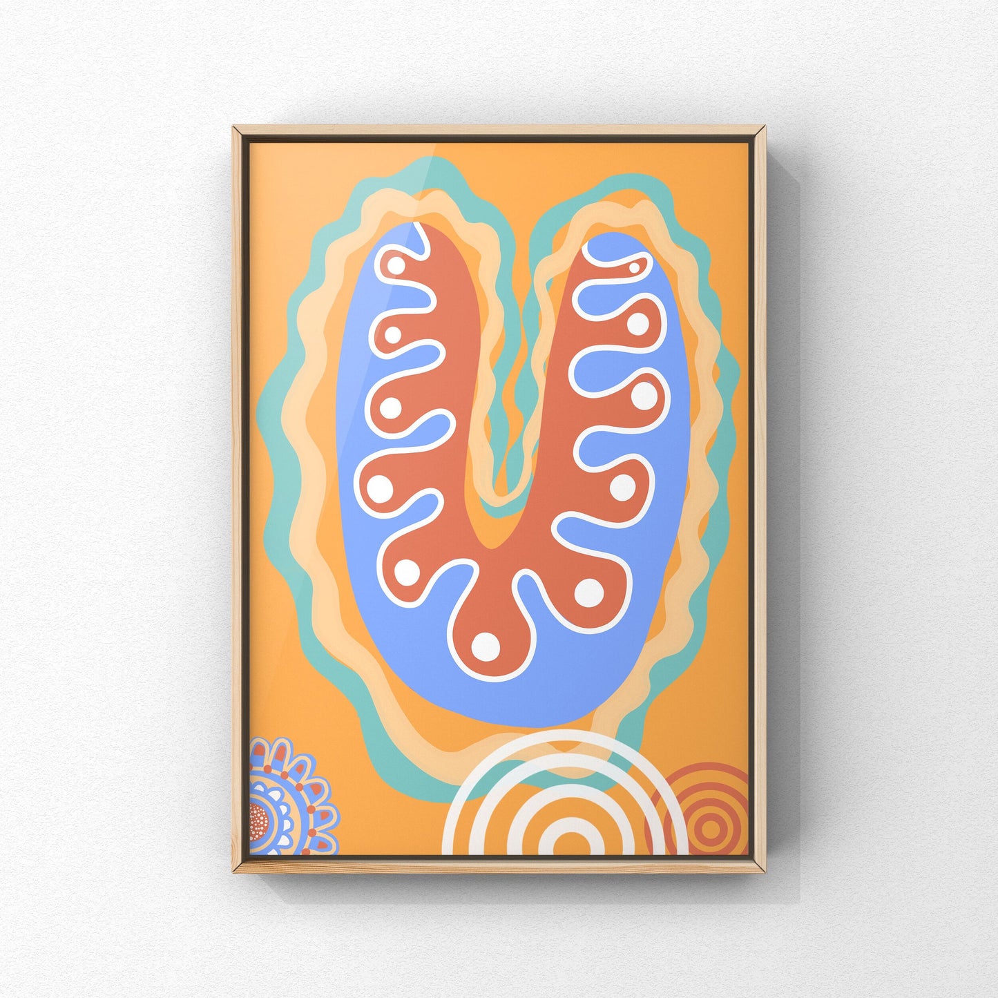 Aboriginal Art | I am Man | Art Print