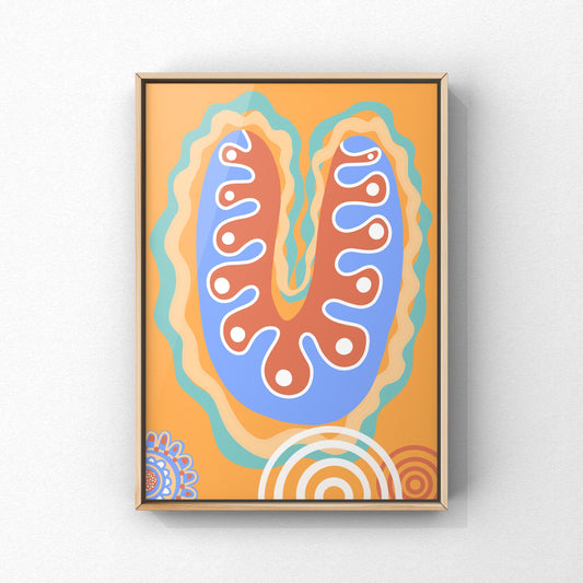 Aboriginal Art | I am Man | Art Print