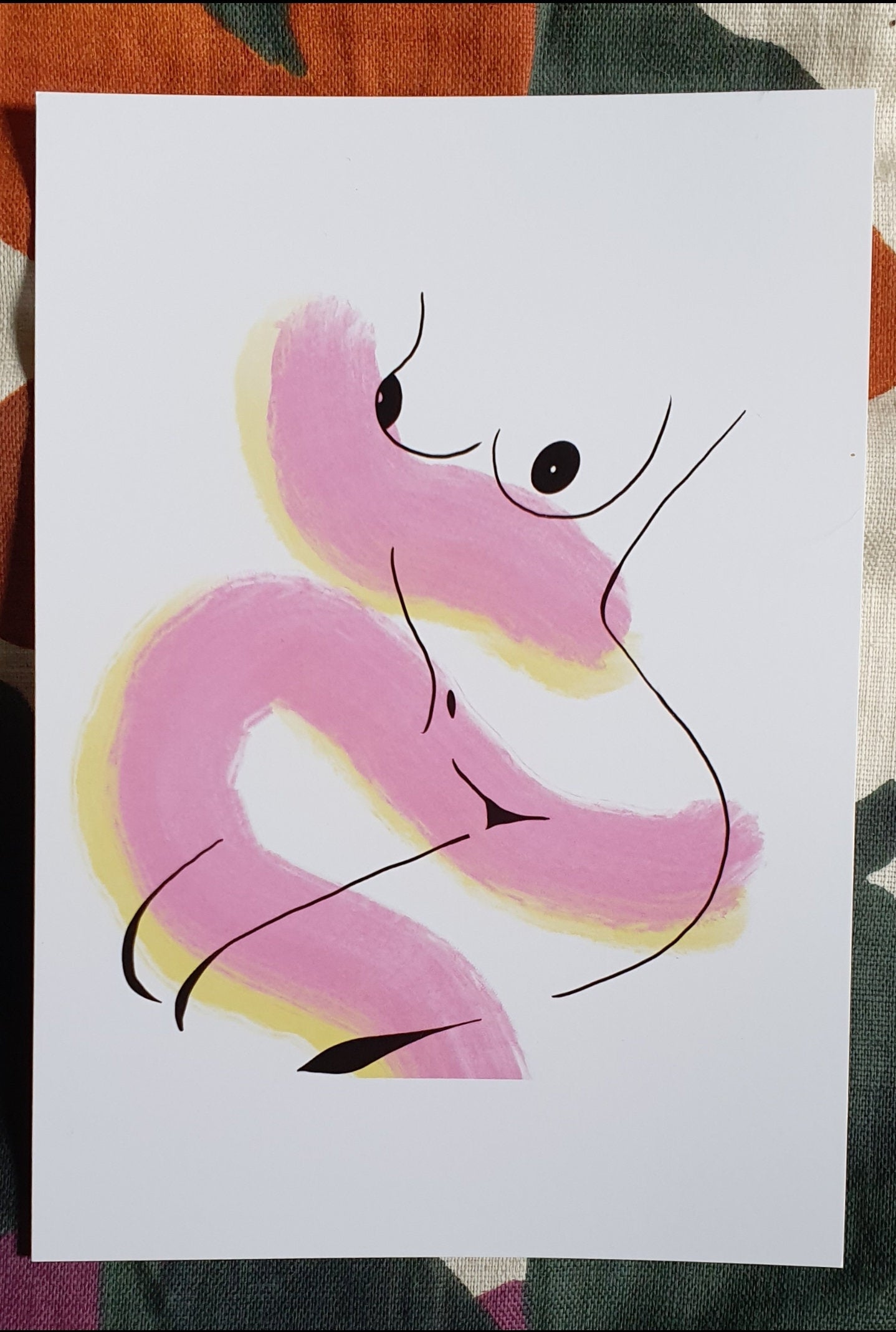 Inclusive Art | Wrapped in Colour | Art Print