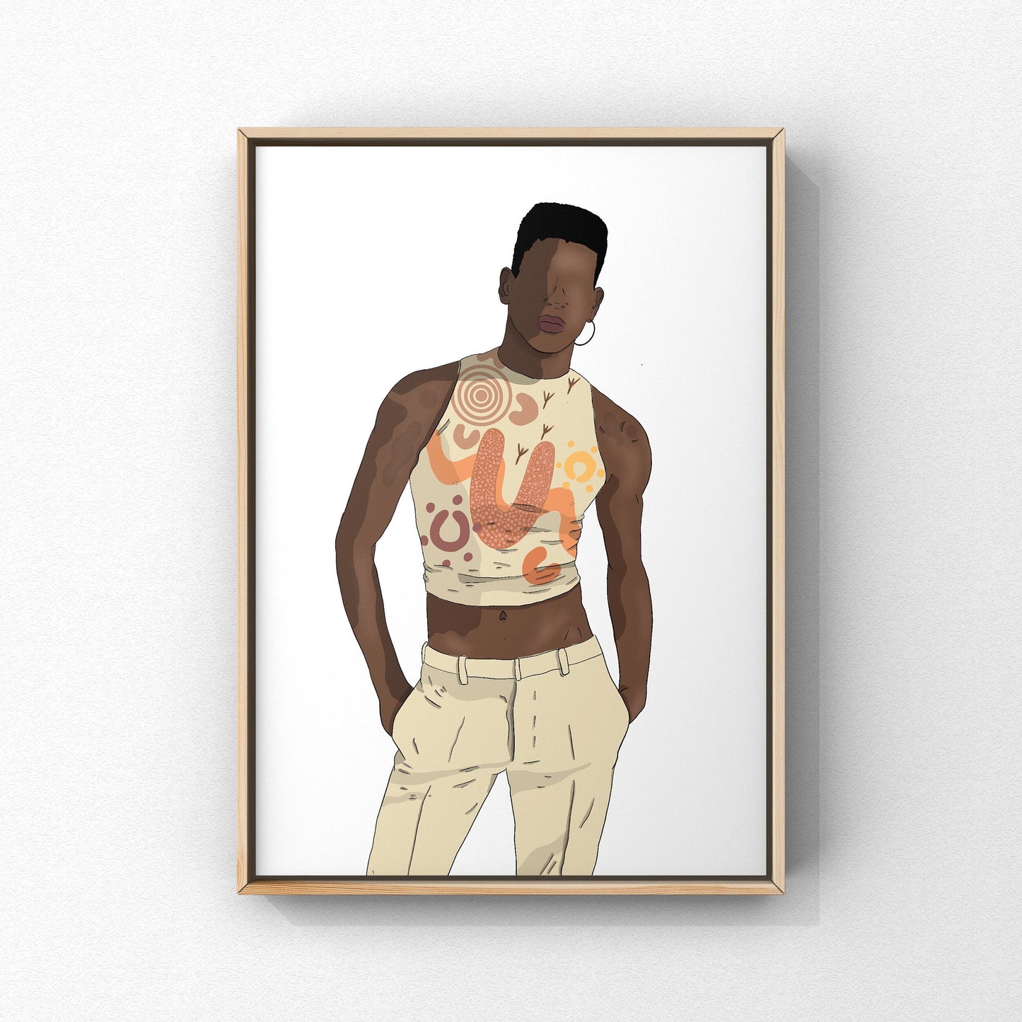 Inclusive Art | Black Vogue Realness | Art Print