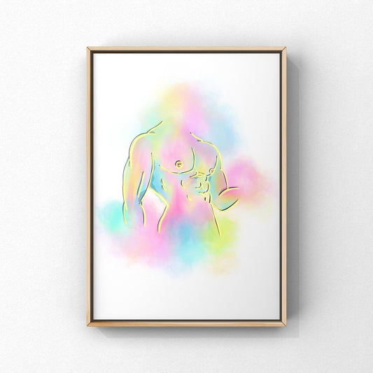 LGBTQIA+ Art | Pecky Pete | Art Print