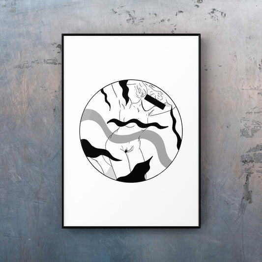 Inclusive Art | Colour Me Noir | Art Print