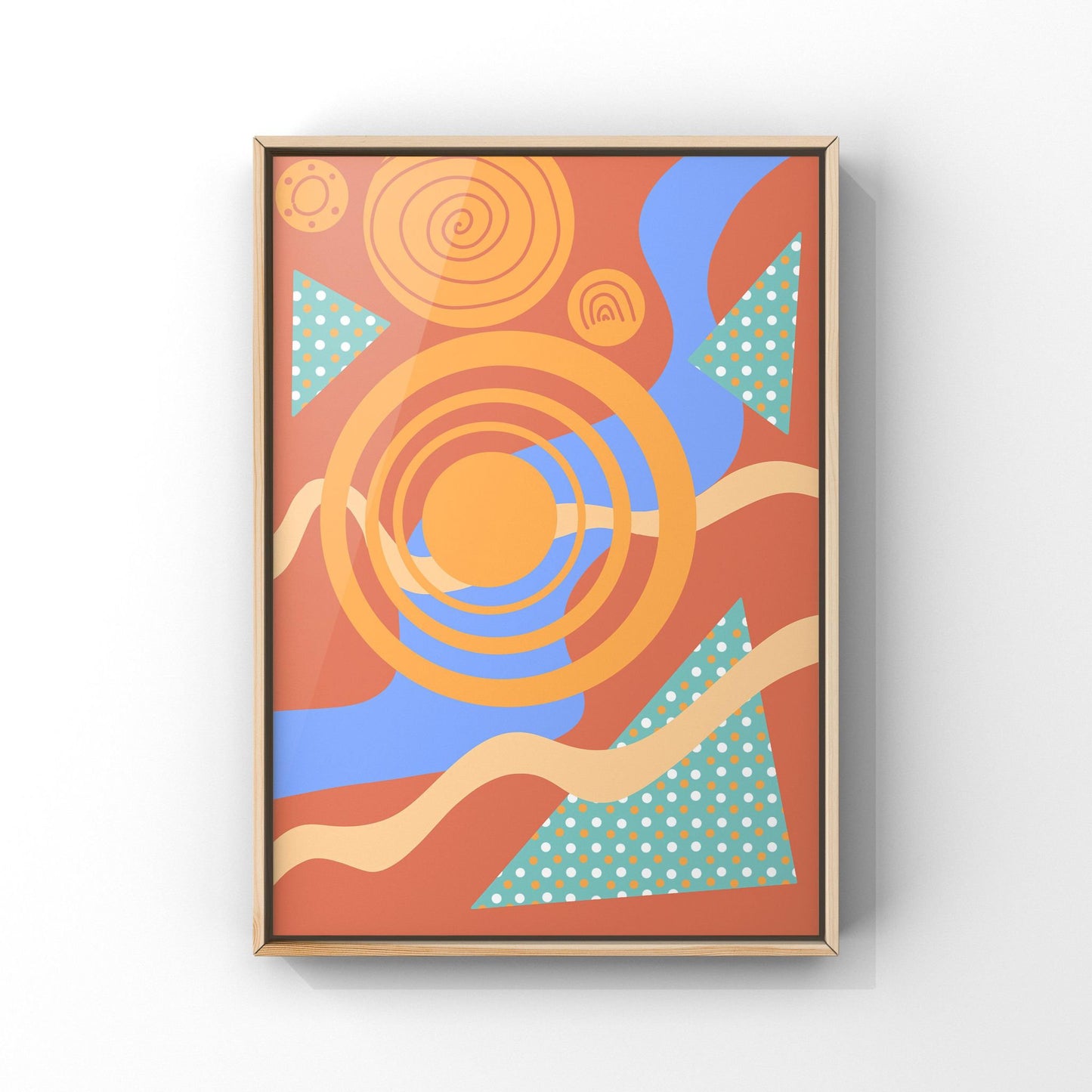 Aboriginal Art | Camping Under the Stars | Art Print