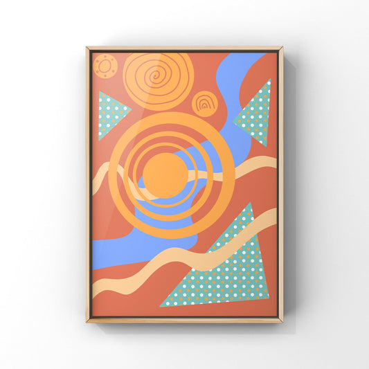 Aboriginal Art | Camping Under the Stars | Art Print