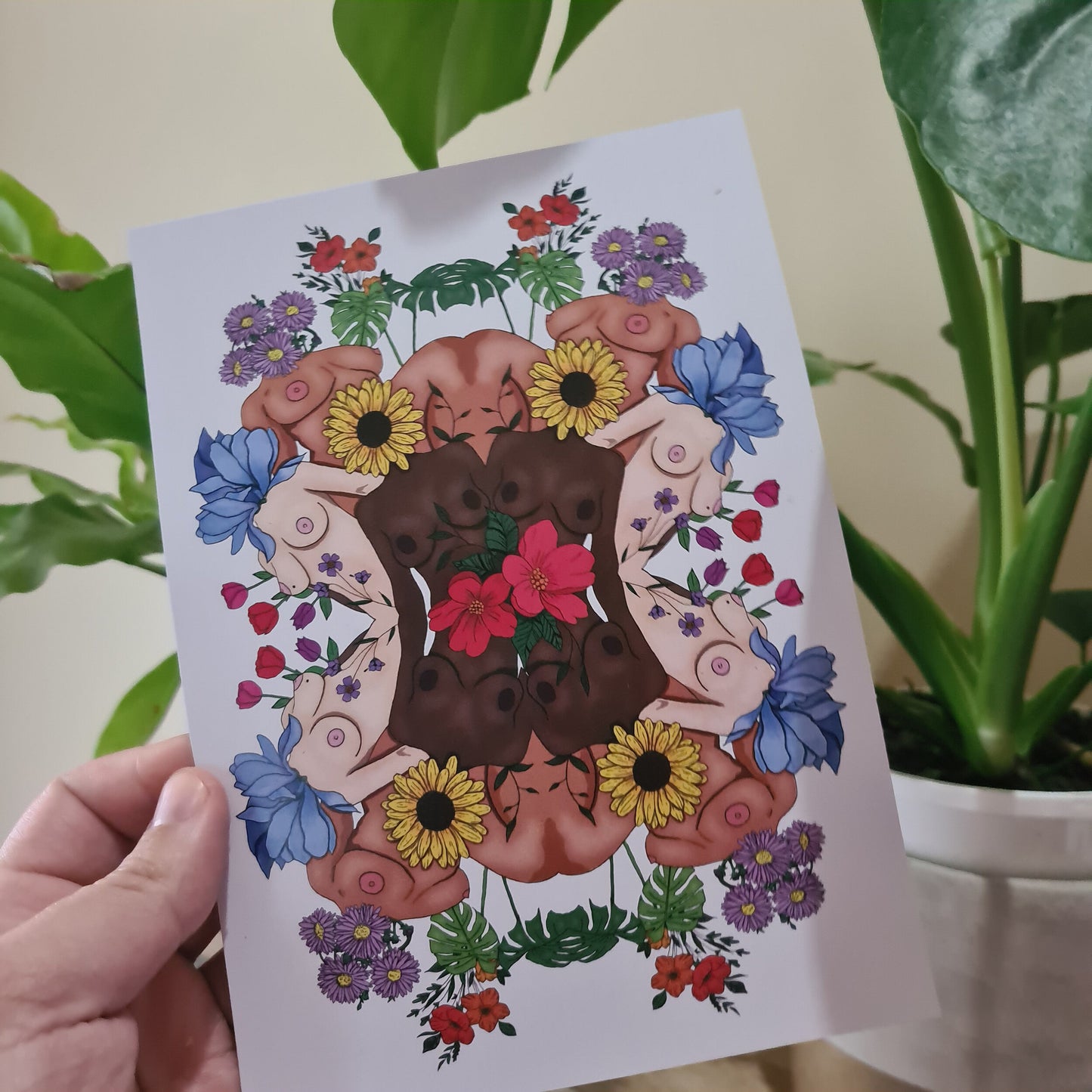 Inclusive Art | Women Supporting Women | Art Print