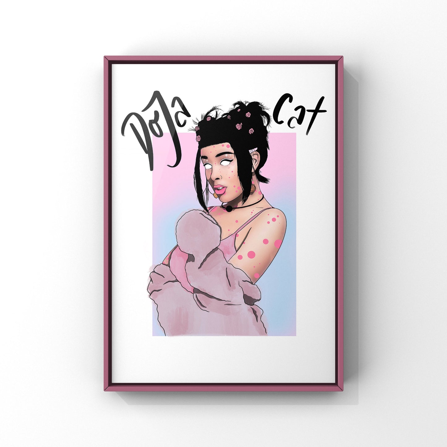 Inclusive Art | Doja Cat Art Poster | Art Print