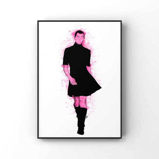 LGBTQIA+ Art | Alex Pretty in Genderless | Art Print