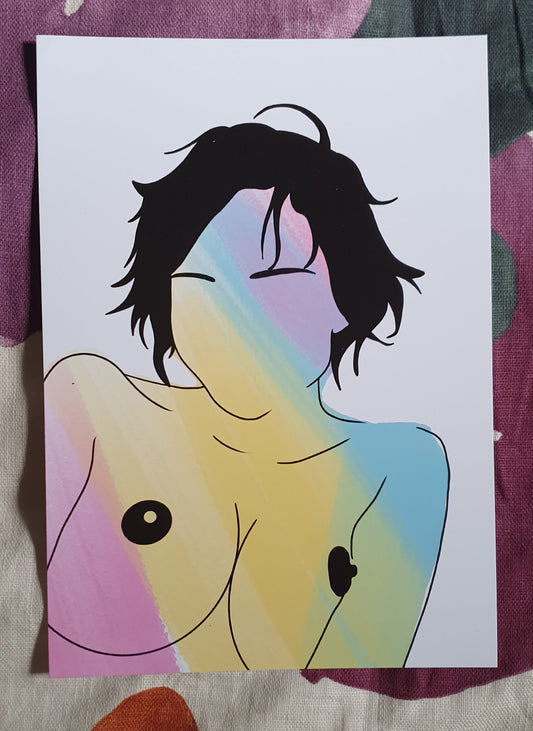 Inclusive Art | Covered in Technicolour | Art Print