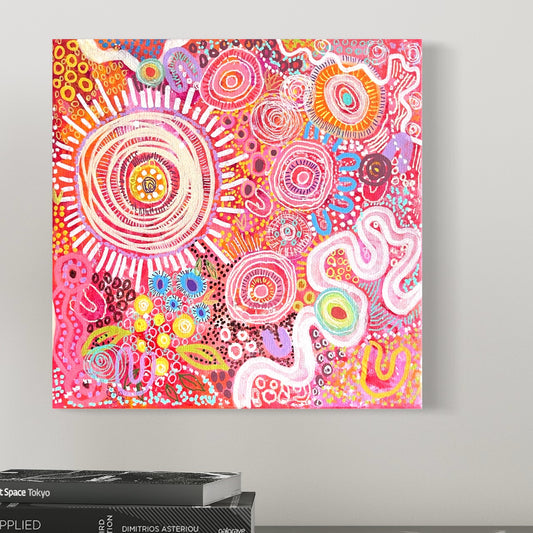 Aboriginal Art | Inner Child | One-of-a-Kind Original Painting