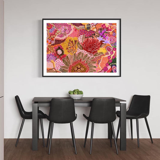 Aboriginal Art | Beautiful Native Flowers | Limited Release