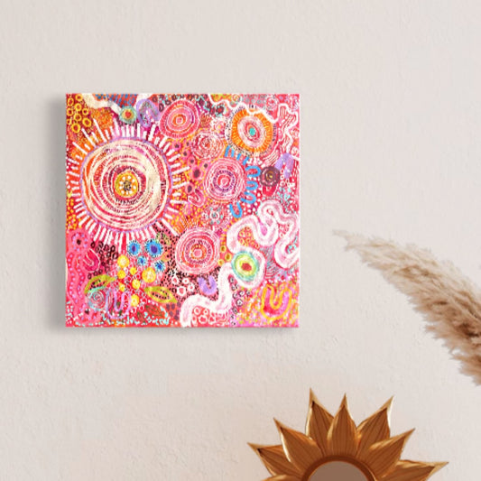 Aboriginal Art | Inner Child | One-of-a-Kind Original Painting