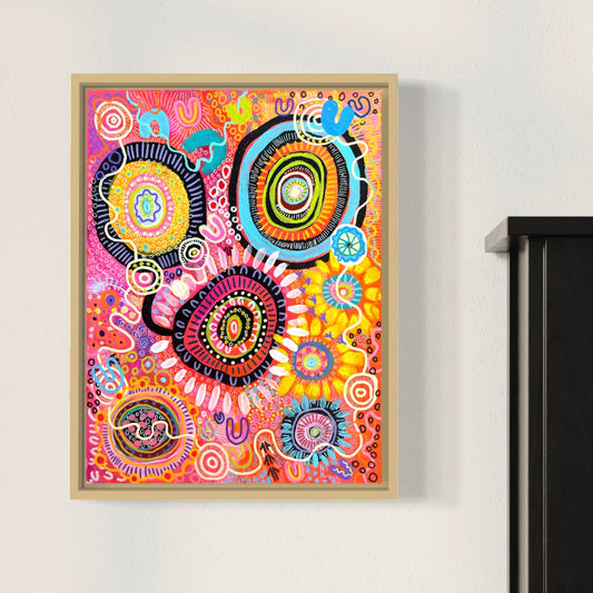 Aboriginal Art | Unity | One-of-a-Kind Original Painting