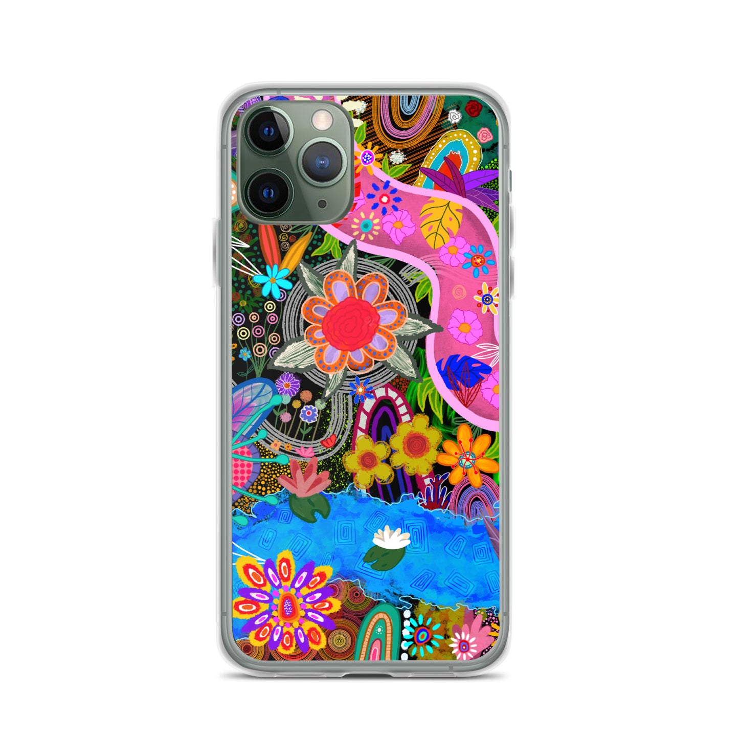 Aboriginal Art | Botanical Garden | iPhone Case