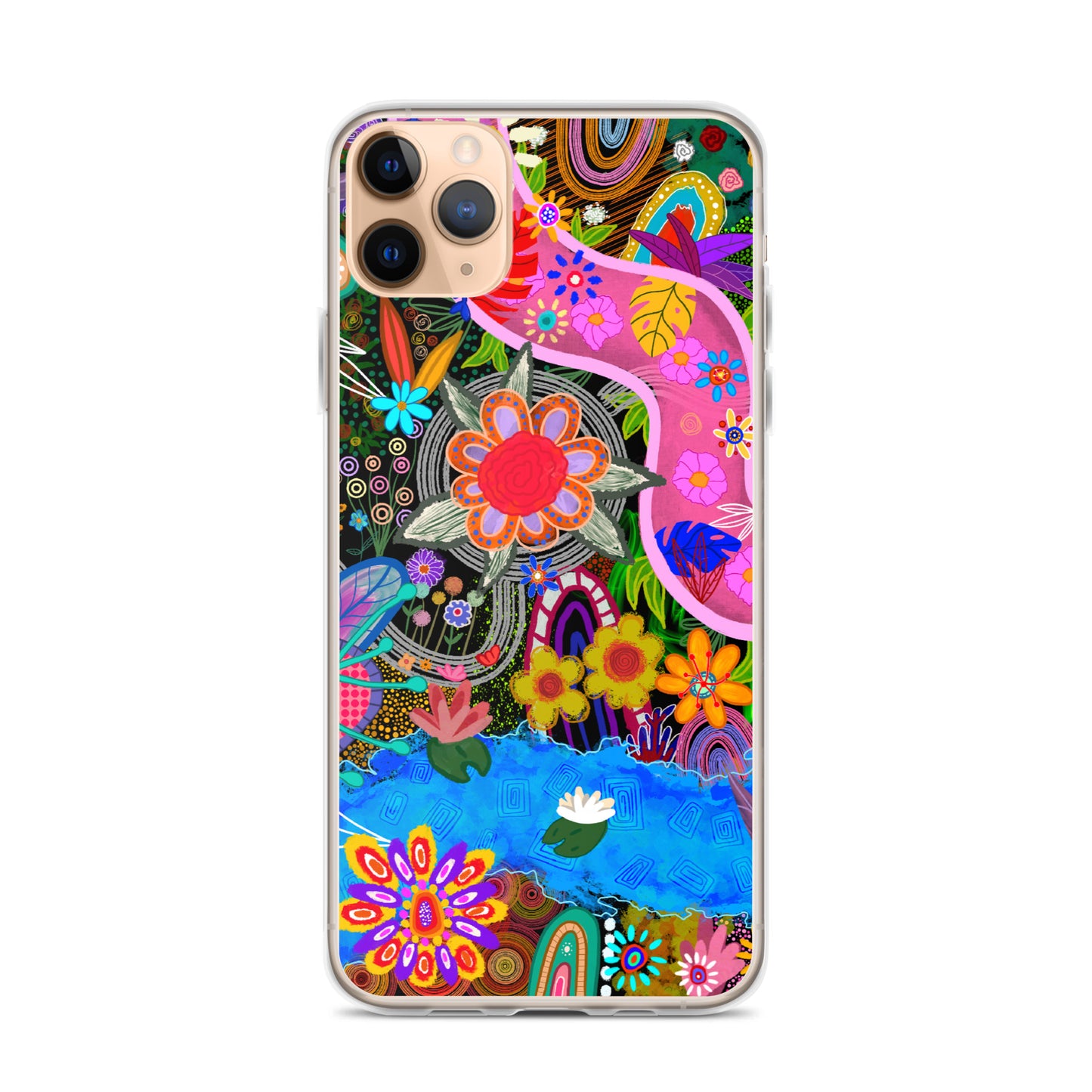 Aboriginal Art | Botanical Garden | iPhone Case