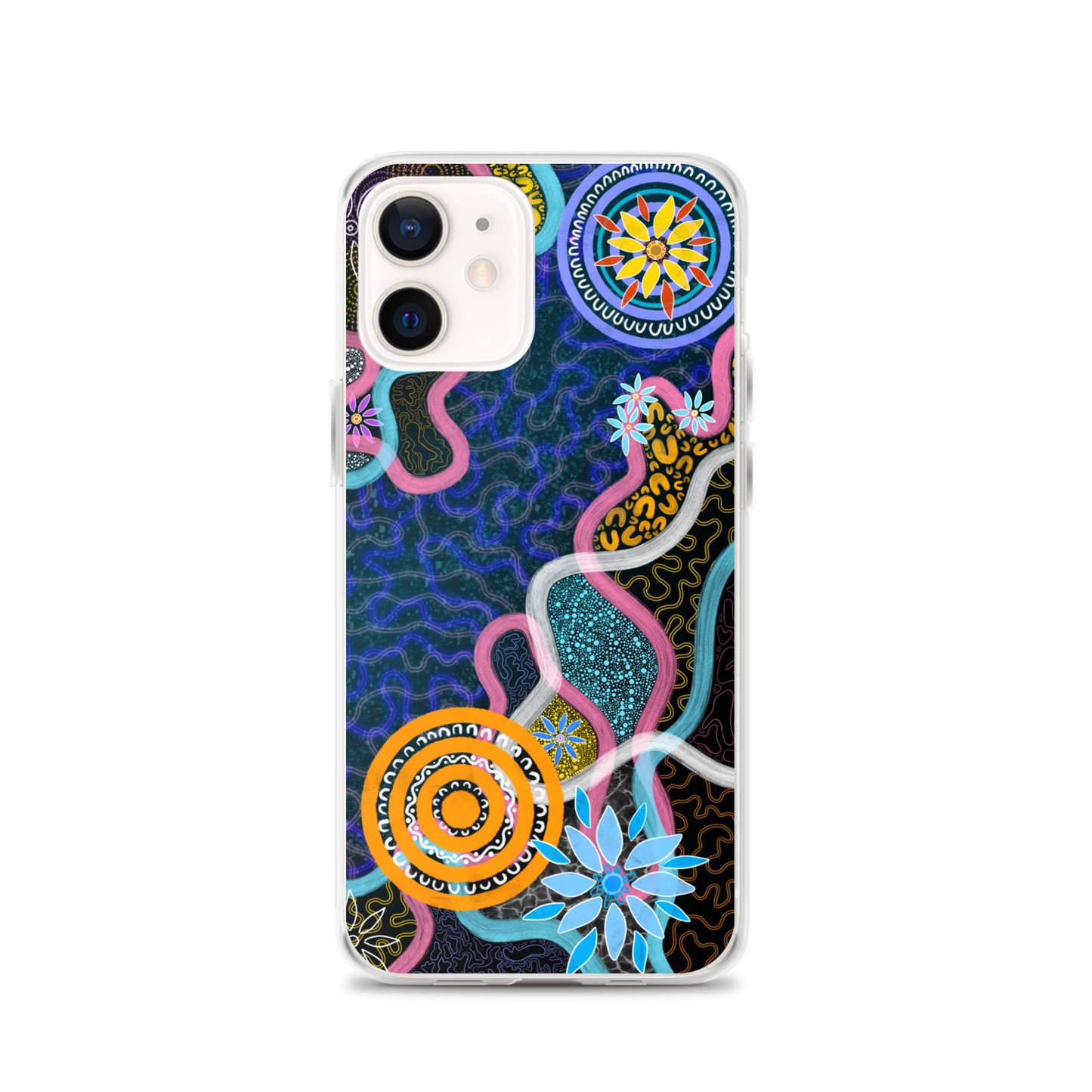 Aboriginal Art | River Meets Land | iPhone Tough Case