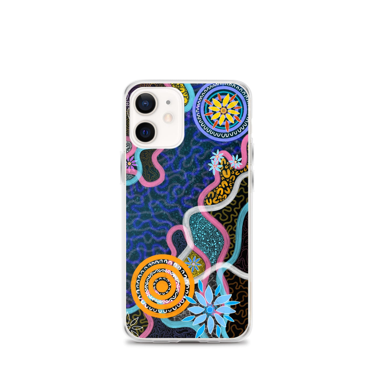 Aboriginal Art | River Meets Land | iPhone Tough Case