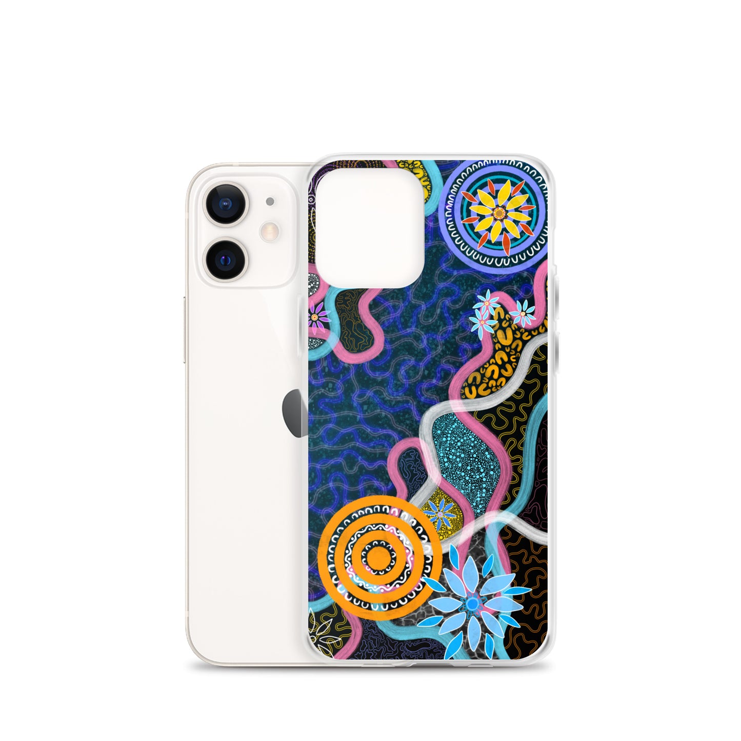 Aboriginal Art | River Meets Land | iPhone Tough Case