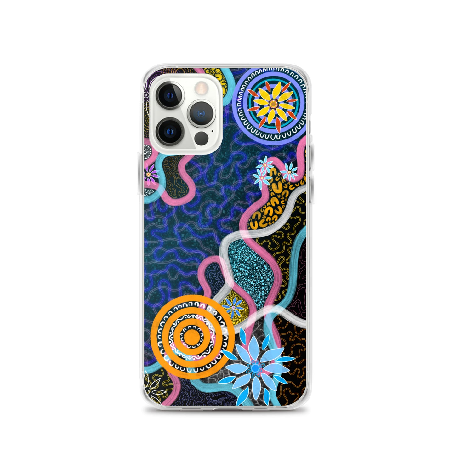 Aboriginal Art | River Meets Land | iPhone Tough Case