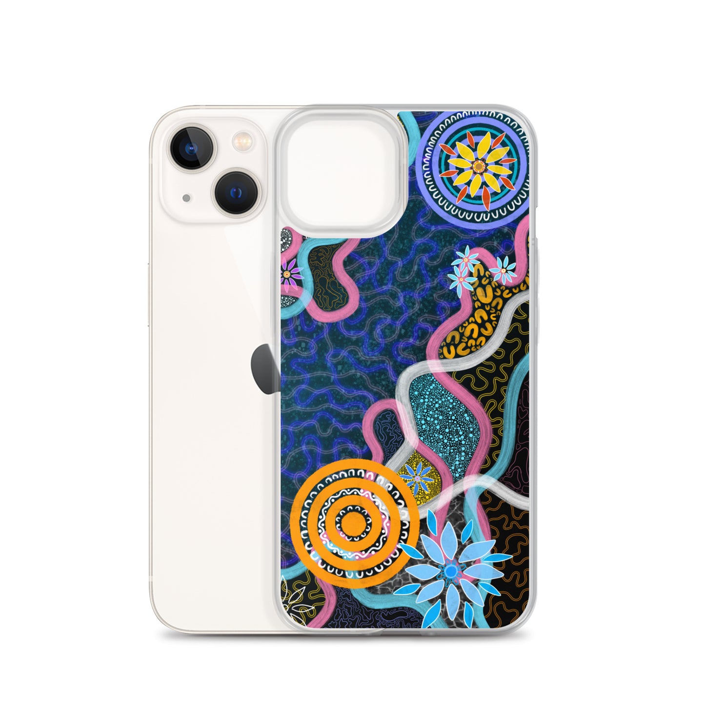 Aboriginal Art | River Meets Land | iPhone Tough Case