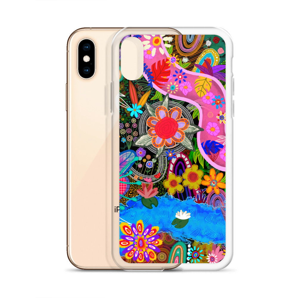Aboriginal Art | Botanical Garden | iPhone Case