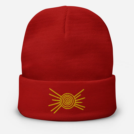 Aboriginal Art | Campfire | Embroidered Beanie