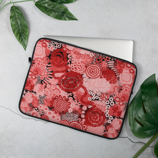 Aboriginal Art | Red Ochre | Laptop Sleeve
